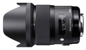 Sigma 35mm F/1.4 ART DG HSM voor Nikon FX, DX