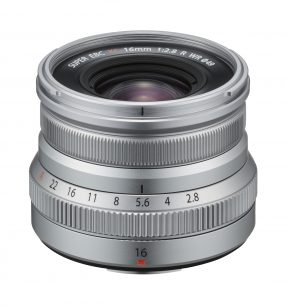 Fujifilm FUJINON XF 16mm F2.8 R WR zilver