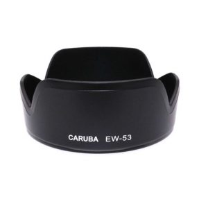 Caruba EW-53 Zonnekap zwart voor Canon EF-M 15-45mm f/3.5-6.3 IS STM