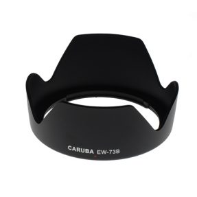 Caruba EW-73B Zonnekap zwart voor Canon EF-S 18-135mm IS STM