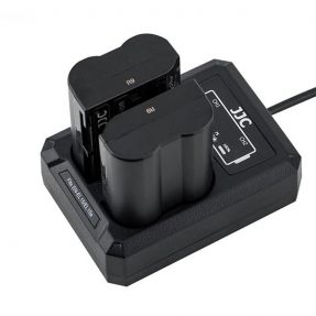 JJC DCH-ENEL15 USB Dual Battery Charger (voor Nikon EN-EL15 accu)