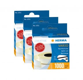 Herma Navulling 1000 stuks – Nummer 1051 3x