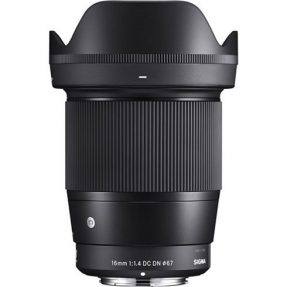 Sigma 16mm F/1.4 DC DN Contemporary Sony E 