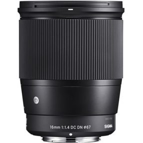 Sigma 16mm F/1.4 DC DN Contemporary Sony E 