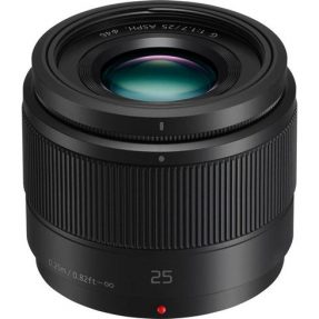 Panasonic MFT 25mm F/1.7 zwart voor Lumix G