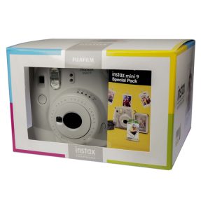 Fujifilm Instax mini 9 SPECIAL PACK white + Film + Accessory Kit