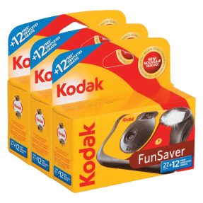 Kodak Funsaver wegwerpcamera 27+12 3-pak