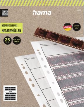 Hama Negatiefbladen Pergamijn 24x36mm 7X6 25 Stuks