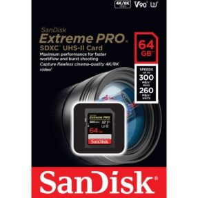 SanDisk Extreme Pro 64GB SDXC UHS-II