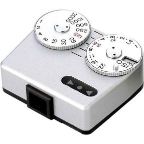 Voigtlander universele lichtmeter zilver