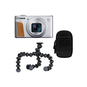 Canon Powershot SX740 HS LITE zilver Travel Kit